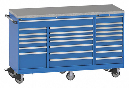 Mod Drwr Cab 48 H 23 Drwr Bright Blue