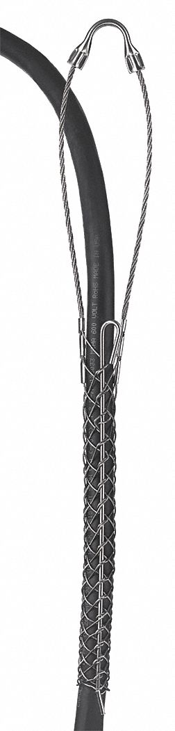 Cable Support Grip Single Rod Closing SS