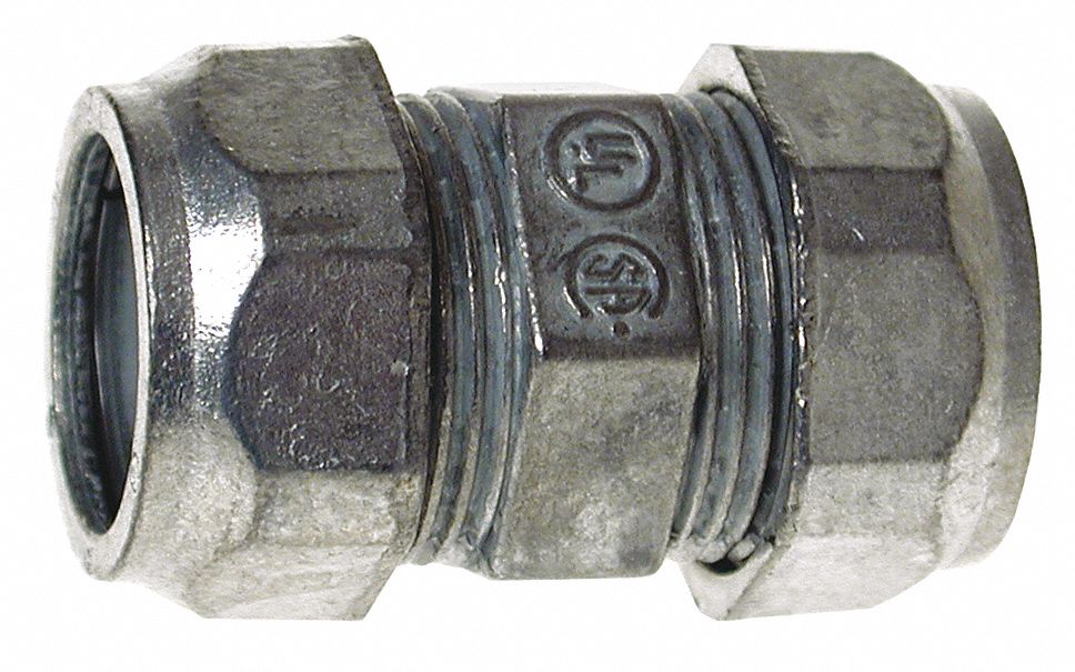 Coupling Zinc Overall L 2 15/64in