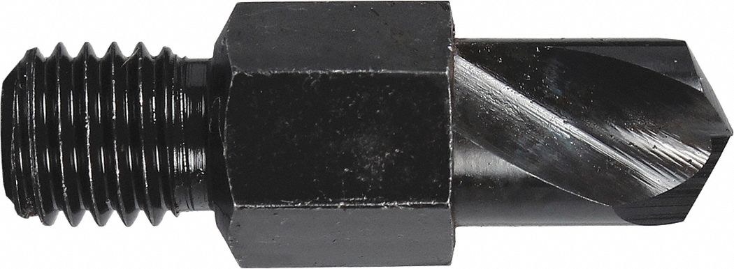 Threaded Shank Drill 3/16 HSS