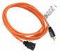 Lock Ext Cord 10ft 16Ga 13A SJTW Orange