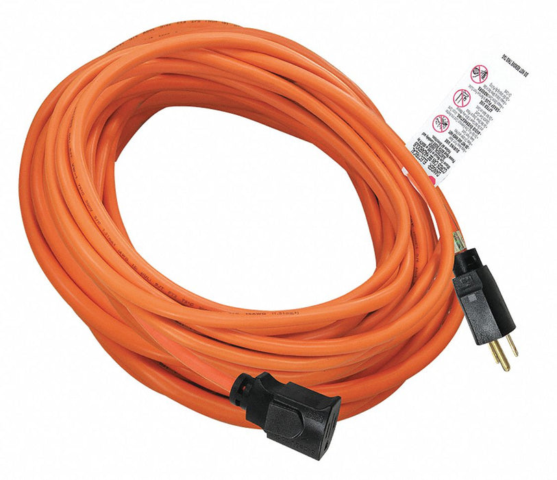 ExtensionCord 50ft Orange 16AWG Round