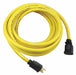 ExtensionCord 25ft Yellow 10AWG Round