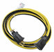 Lock Ext Cord 10ft 12Ga 15A SJTW Yel/Blk