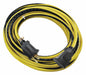 Ext.Cord 25ft Blk/Ylw 12AWG Round