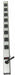 Outlet Strip Gray 24 in 8 Outlets