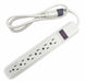 Outlet Strip 6Outlet 15A 11-1/64 L Beige