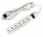 Outlet Strip Beige 9-5/8 in 6 Outlets