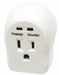 Surge Plug Adapter Wht 5-15P 1875W