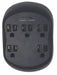 Surge Plug Adapter Blk 5-15P 1875W