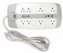 OutletStrip White 10-13/16in 8Outlets