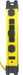 Surge Protector Outlet Strip Yellow