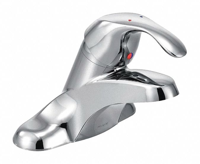 Low Arc Chrome Moen M-Bition Brass