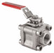 Manual 2-Way Ball Valve NPT 316 SS