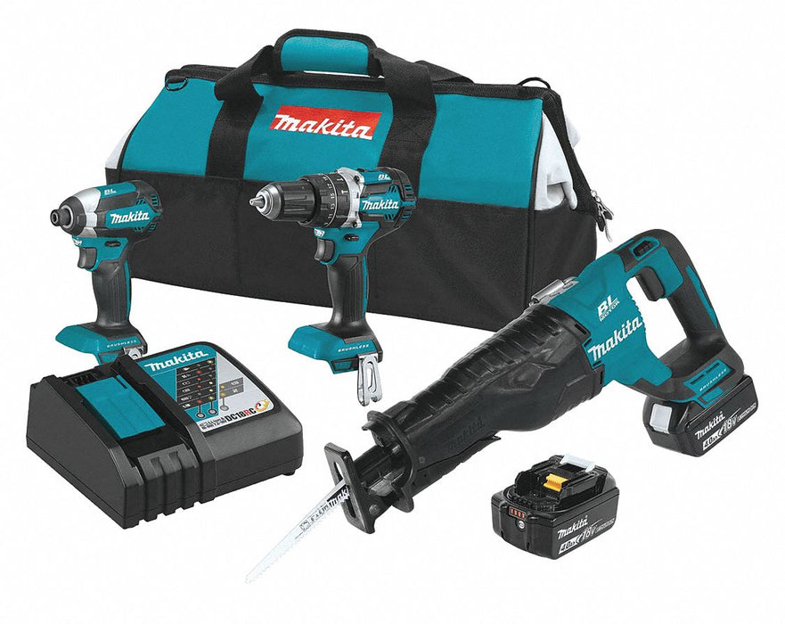 Cordless Combination Kit 3 Tools 18V DC