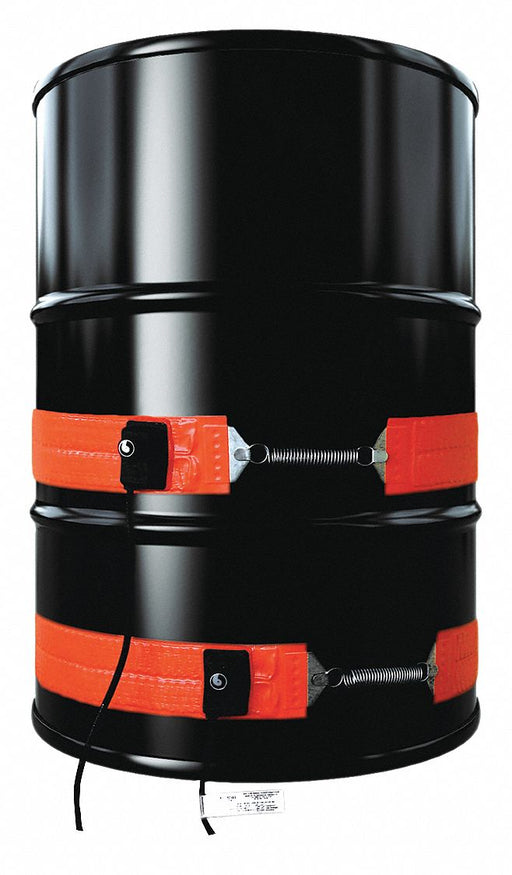 DrumHeater 58.5inL SiliconeRubber 115VAC
