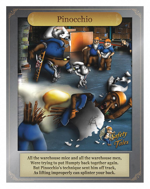 Safety Poster 21 in x 27 in Paper