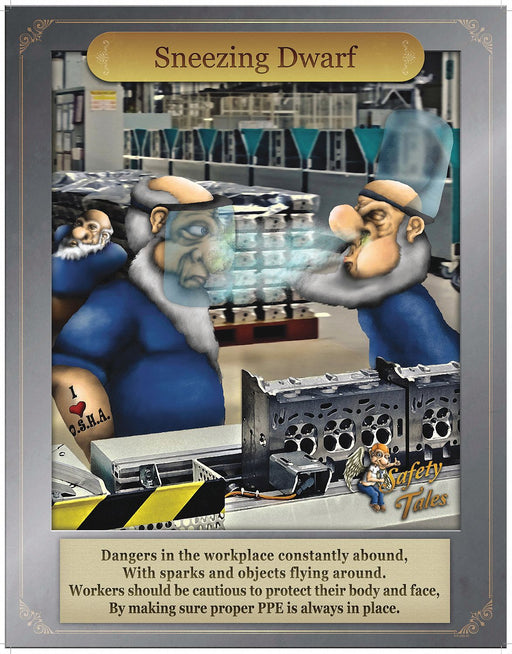 Safety Poster 21 in x 27 in Paper