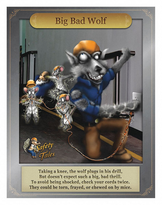 Safety Poster 21 in x 27 in Paper