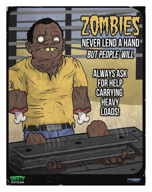 Safety Poster 21 in x 27 in Paper