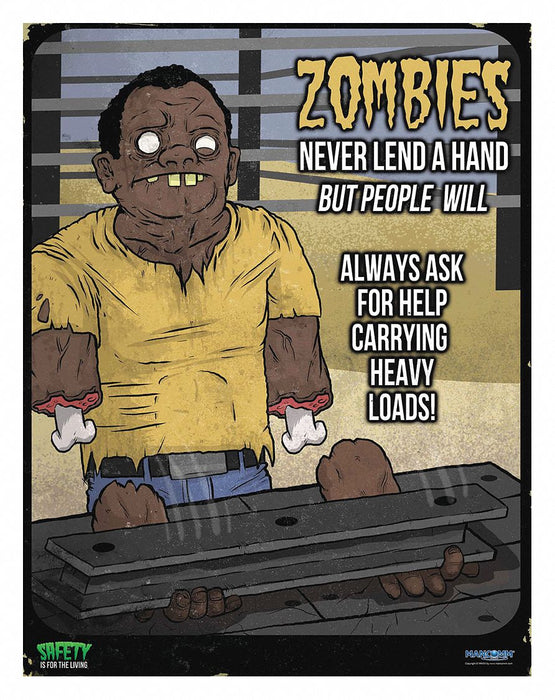Safety Poster 21 in x 27 in Paper