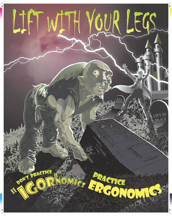 Safety Poster 12 in x 16 in Paper