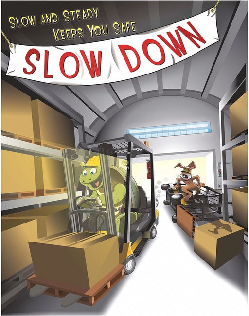 Safety Poster 12 in x 16 in Paper
