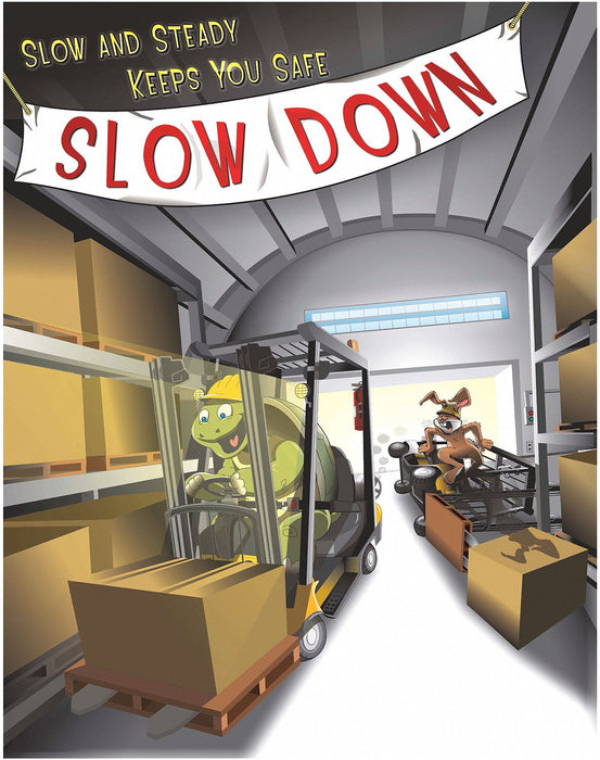 Safety Poster 12 in x 16 in Paper