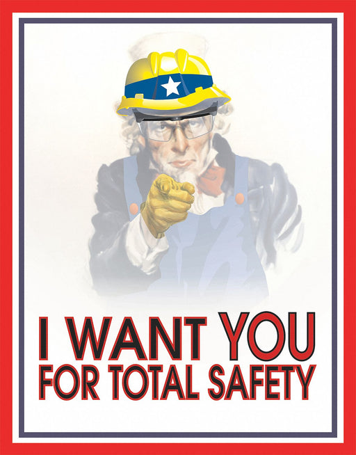 Safety Poster 21 in x 27 in Paper