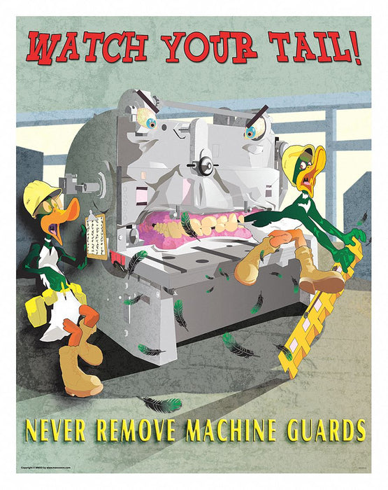 Safety Poster 21 in x 27 in Paper