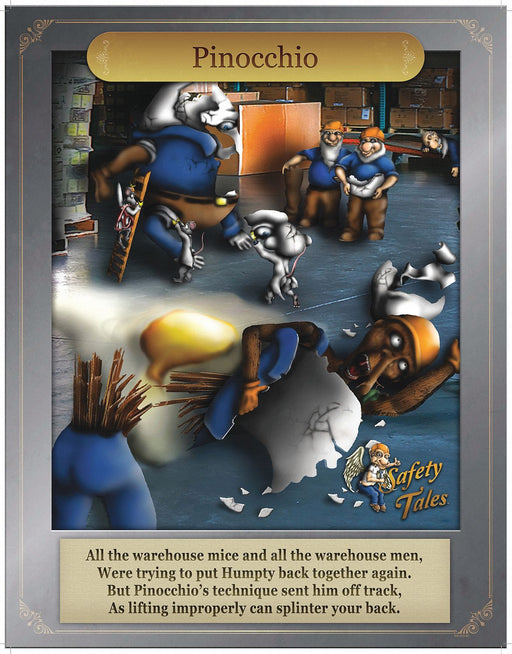 Safety Poster 12 in x 16 in Paper