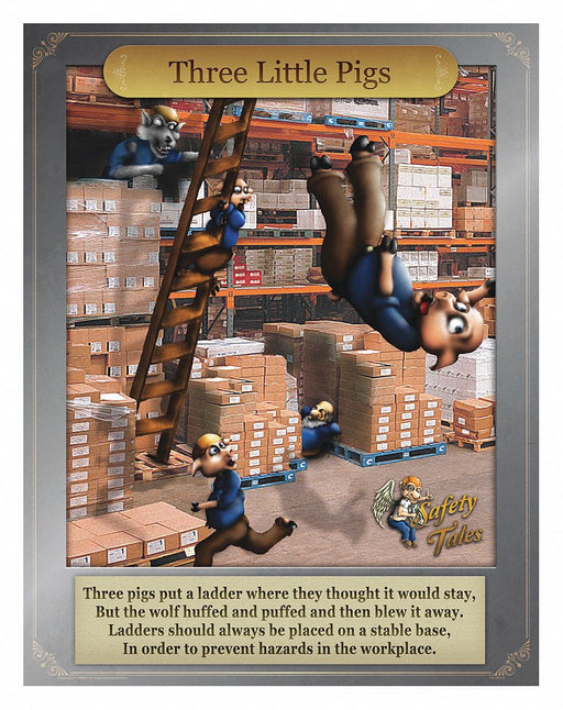 Safety Poster 12 in x 16 in Paper