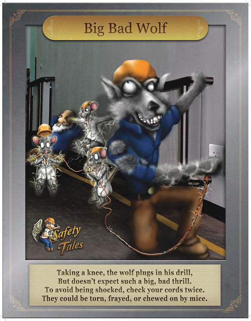 Safety Poster 12 in x 16 in Paper