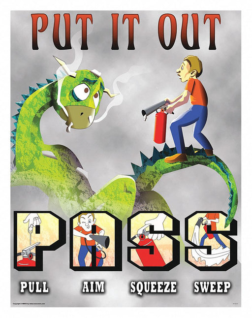 Safety Poster 21 in x 27 in Paper