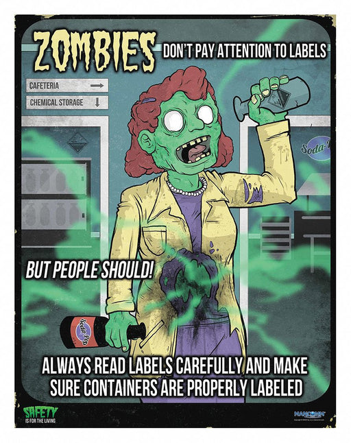 Safety Poster 21 in x 27 in Paper