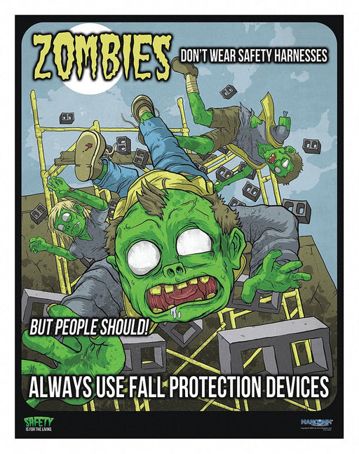 Safety Poster 21 in x 27 in Paper