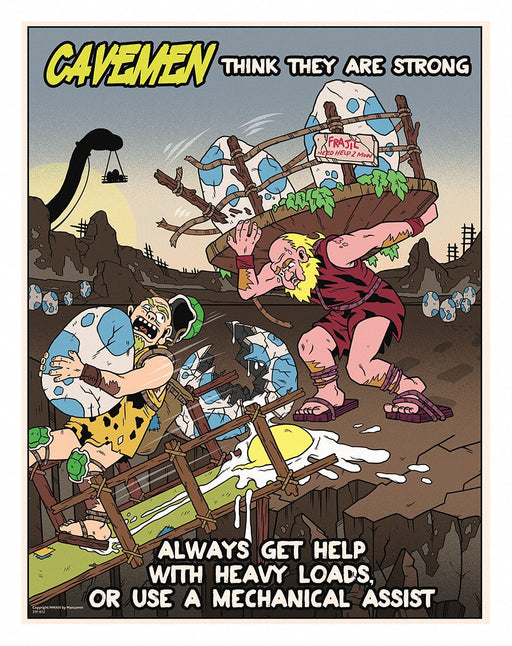 Safety Poster 21 in x 27 in Paper