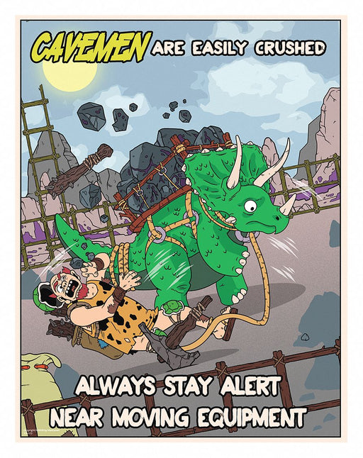 Safety Poster 12 in x 16 in Paper