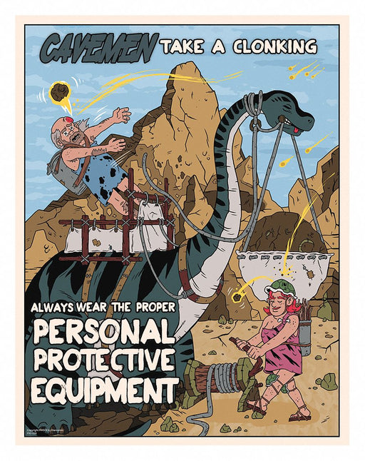 Safety Poster 12 in x 16 in Paper
