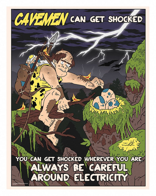 Safety Poster 21 in x 27 in Paper