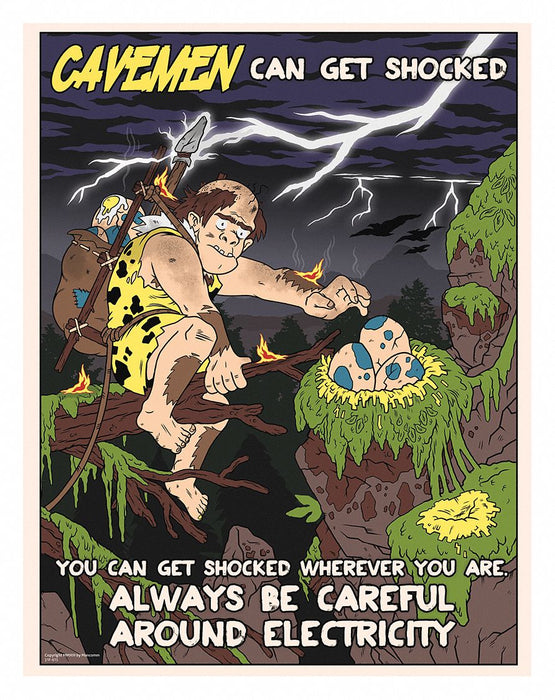 Safety Poster 21 in x 27 in Paper