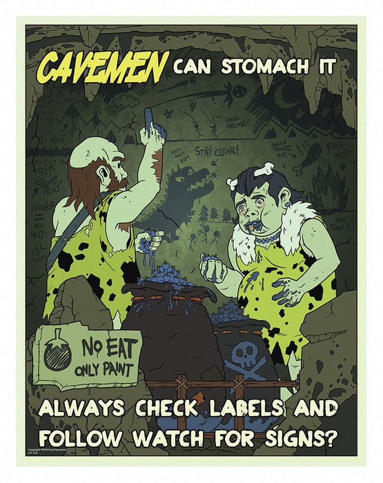 Safety Poster 12 in x 16 in Paper