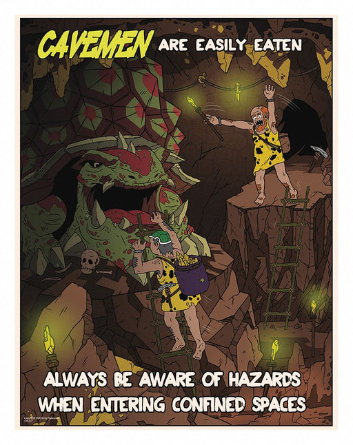 Safety Poster 12 in x 16 in Paper