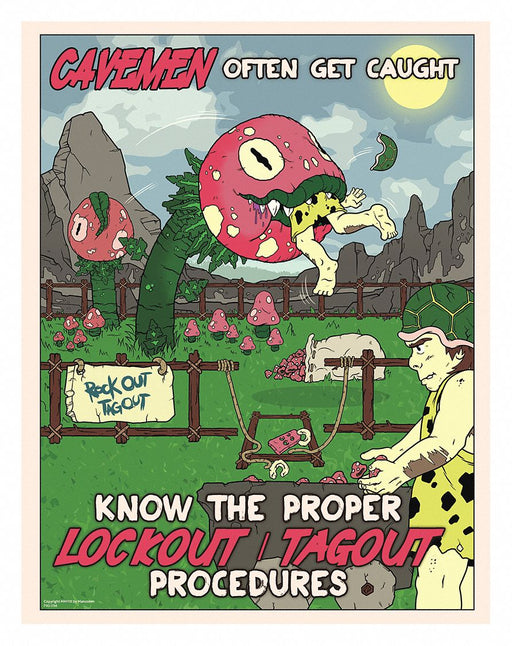 Safety Poster 12 in x 16 in Paper