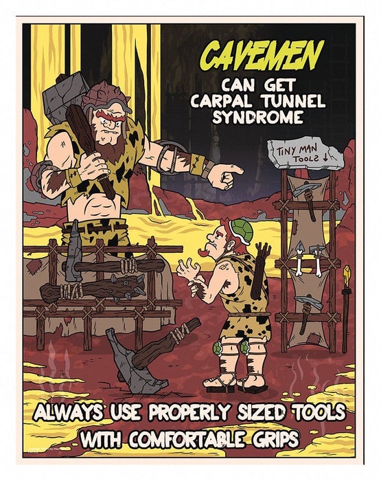 Safety Poster 12 in x 16 in Paper