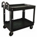 M6545 Utility Cart 500 lb Lipped Black PP