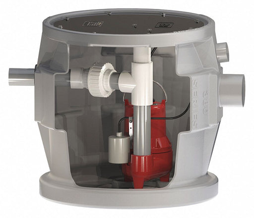 Sewage Ejector System 2/5 hp 115V AC