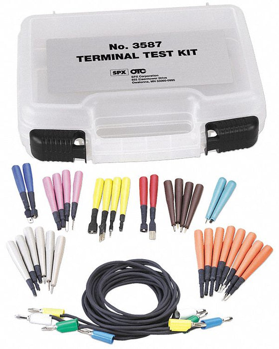 Terminal Test Kit Plastic/Metal/Rubber