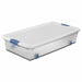 StorageTote 33.875inL 18.75inW Clear