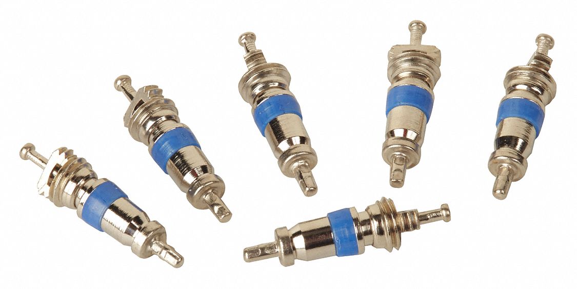 Valve Core 3 1/2 in L Metal PK6